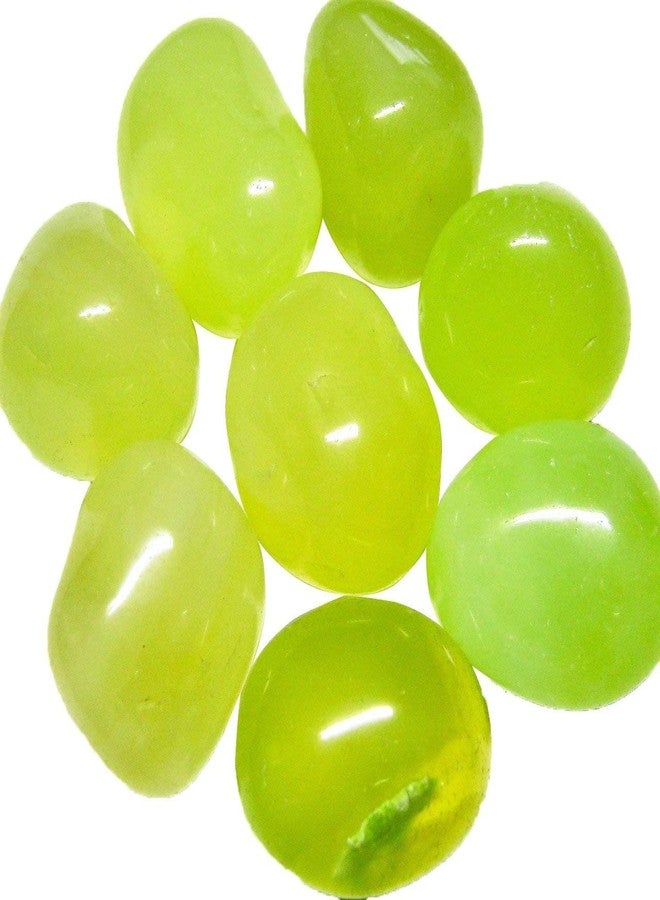 Ercole® Decorative Aquarium and Vase Fillers Pebbles for Garden & Home Decor (Green, 3Kg)